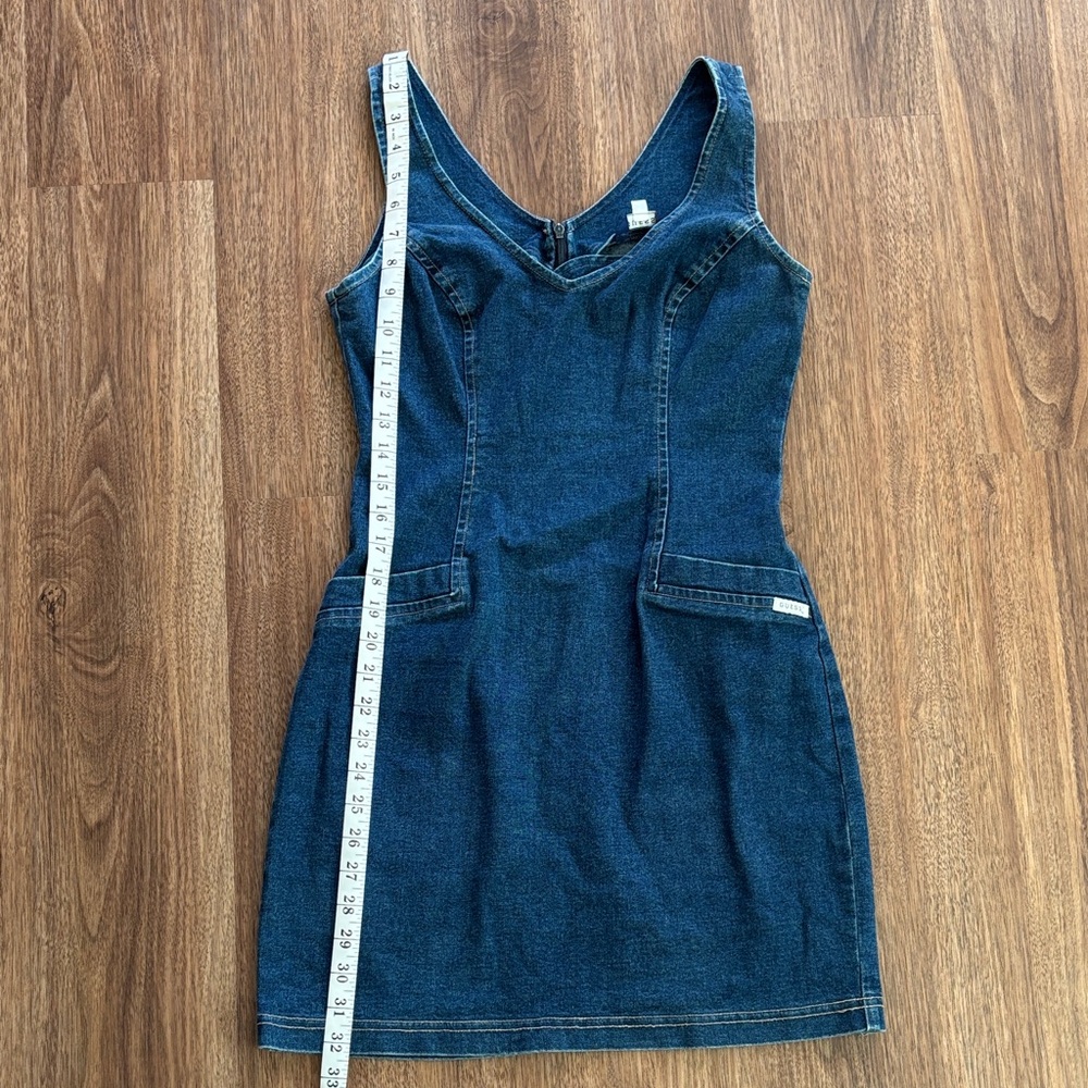 90s Vintage Guess Blue Denim Apparel - Picture 6 of 10